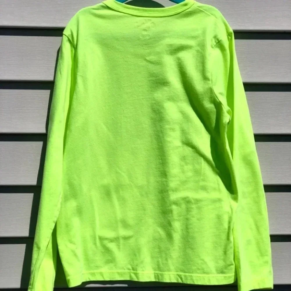 OshKosh B’gosh Neon Yellow long sleeve shirt - Super Cute!